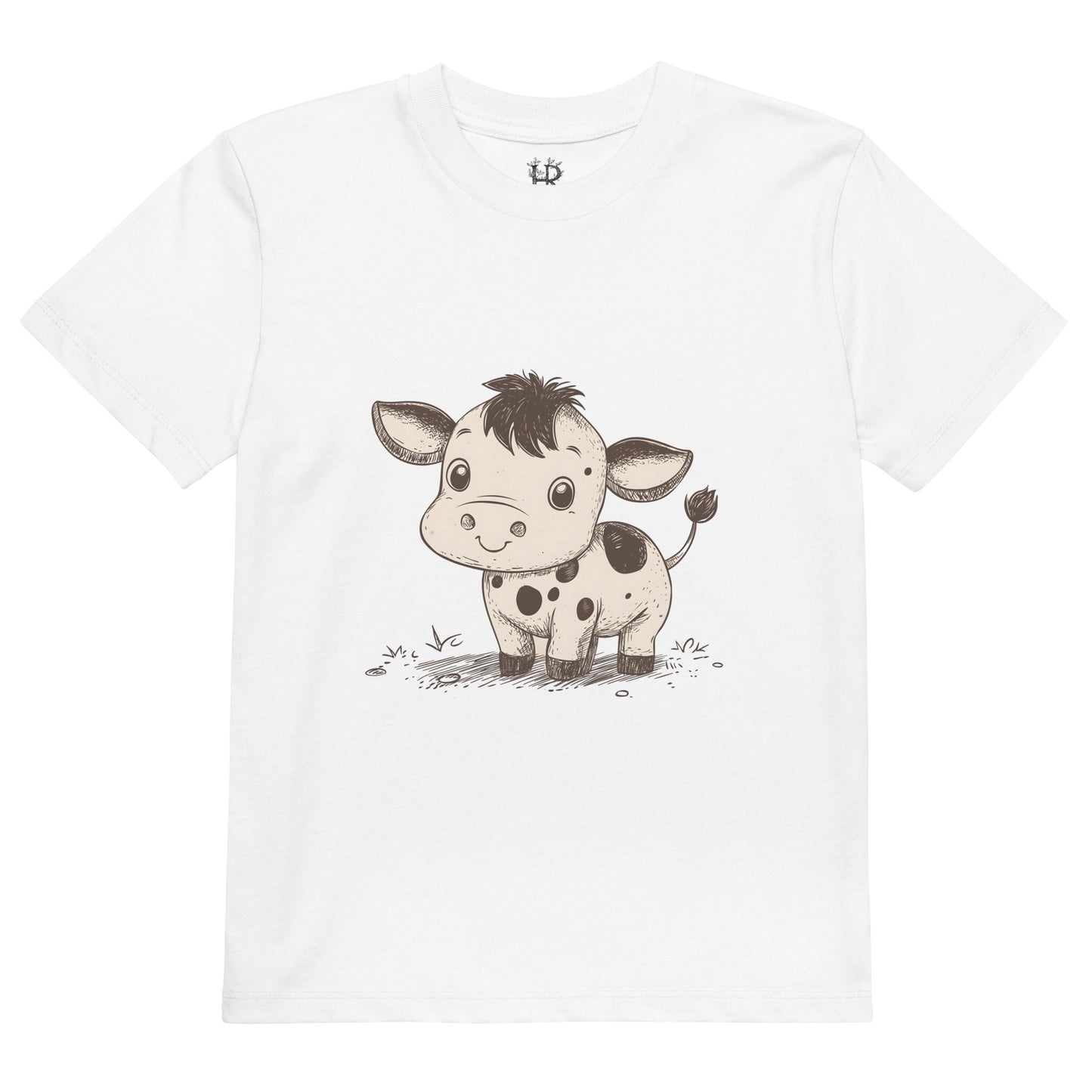 Cow Organic Cotton Tee