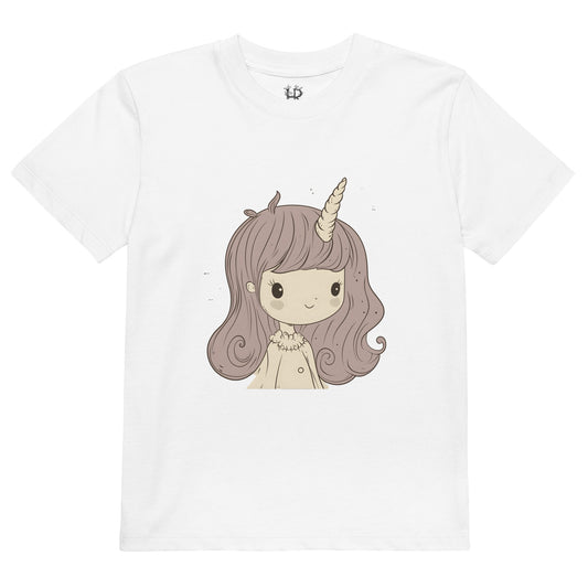 Unicorn Girl Organic Cotton Tee